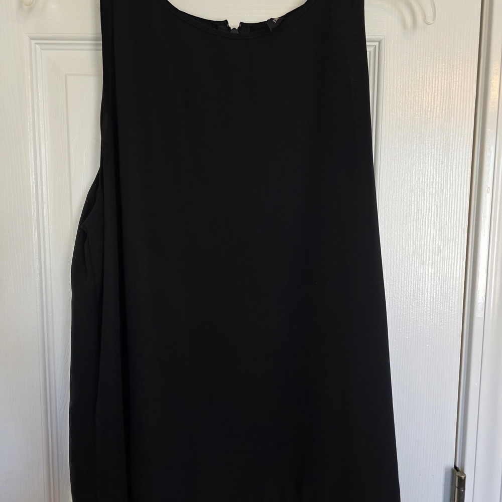 Versona Black Sheer Tank